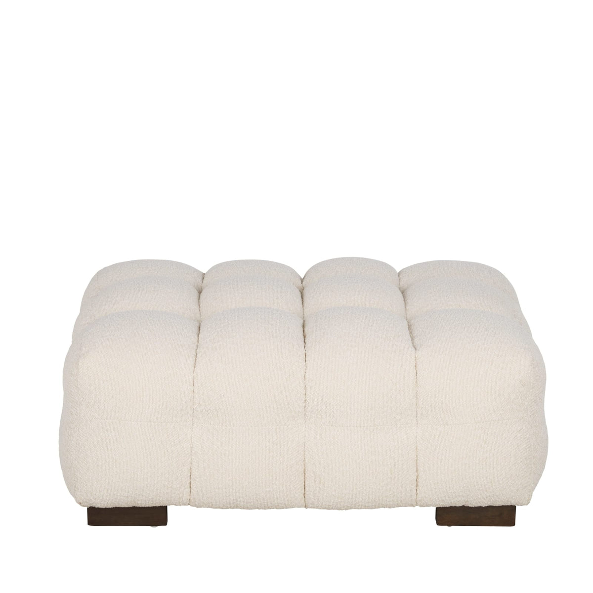 Pouf nuage bouclette écrue - LILO