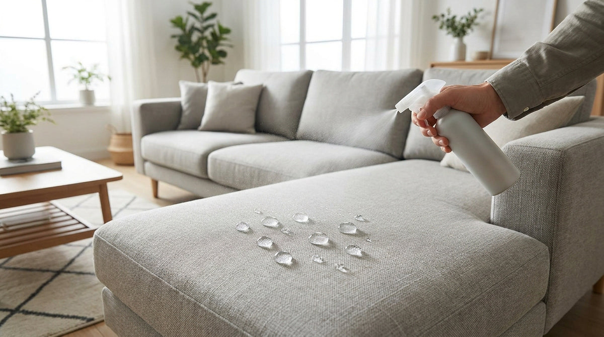 Comment imperméabiliser un canapé en tissu efficacement ?