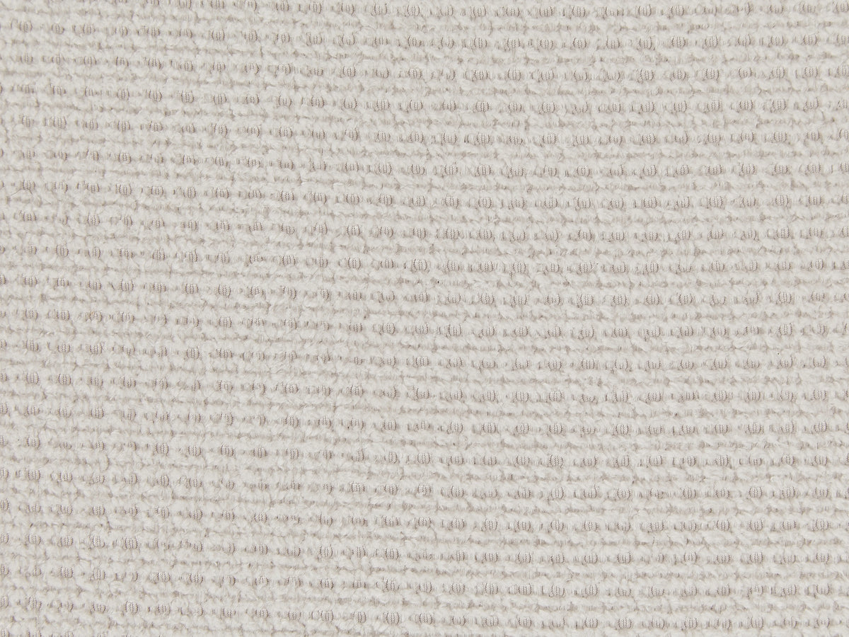 Canapé nuage 3 places en tissu texturé beige - SOPELANA