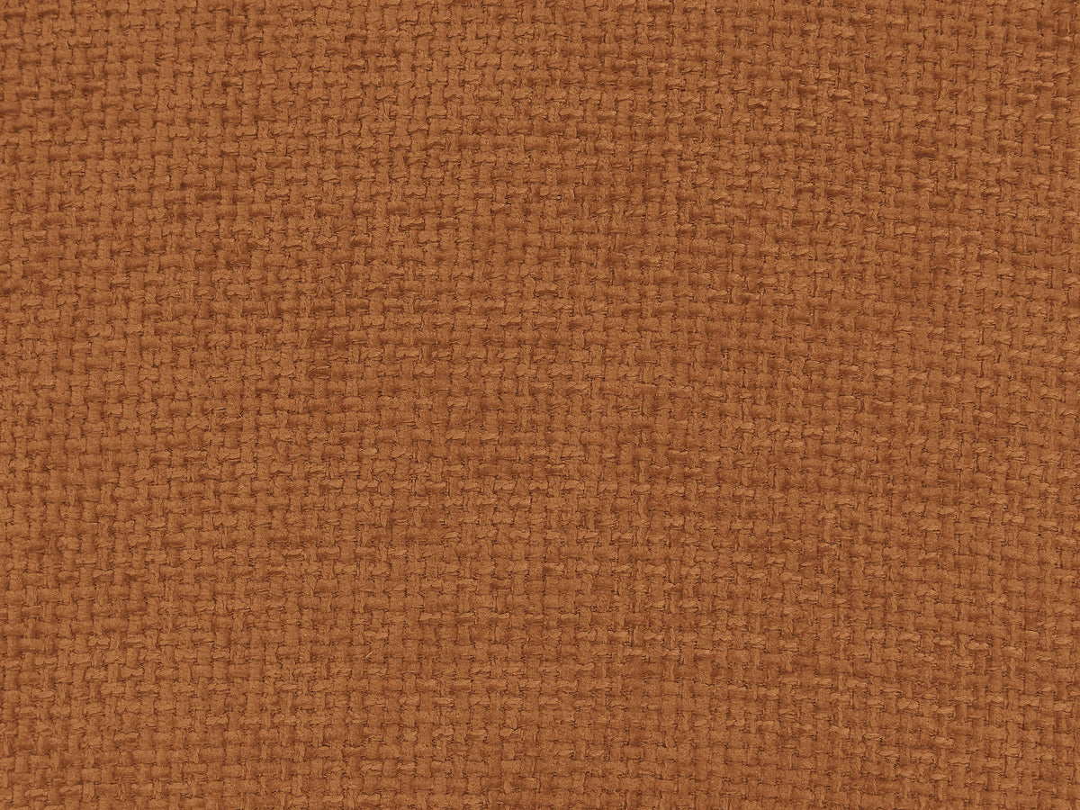Pouf nuage texture matelassée terracotta - APOLIU