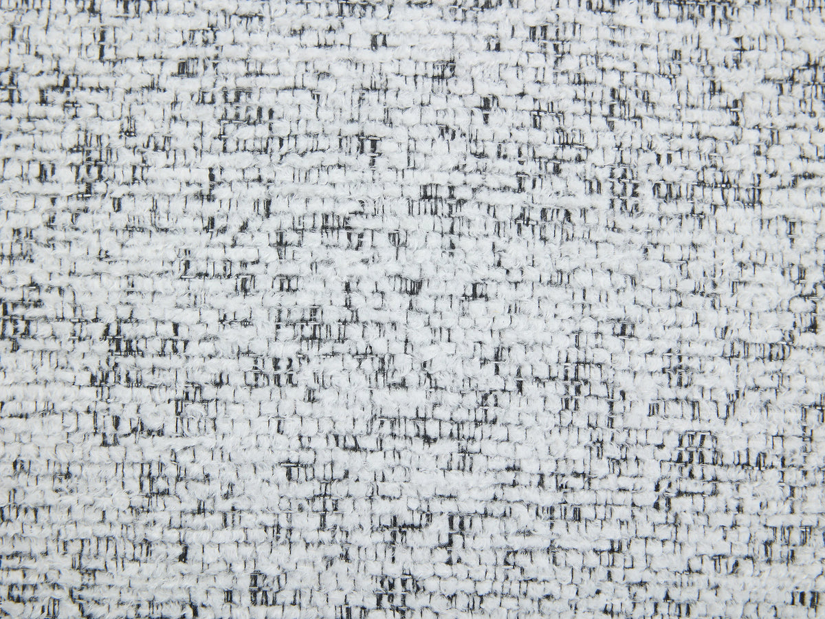 Fauteuil nuage coquillage en tissu chenille gris - DELIPO