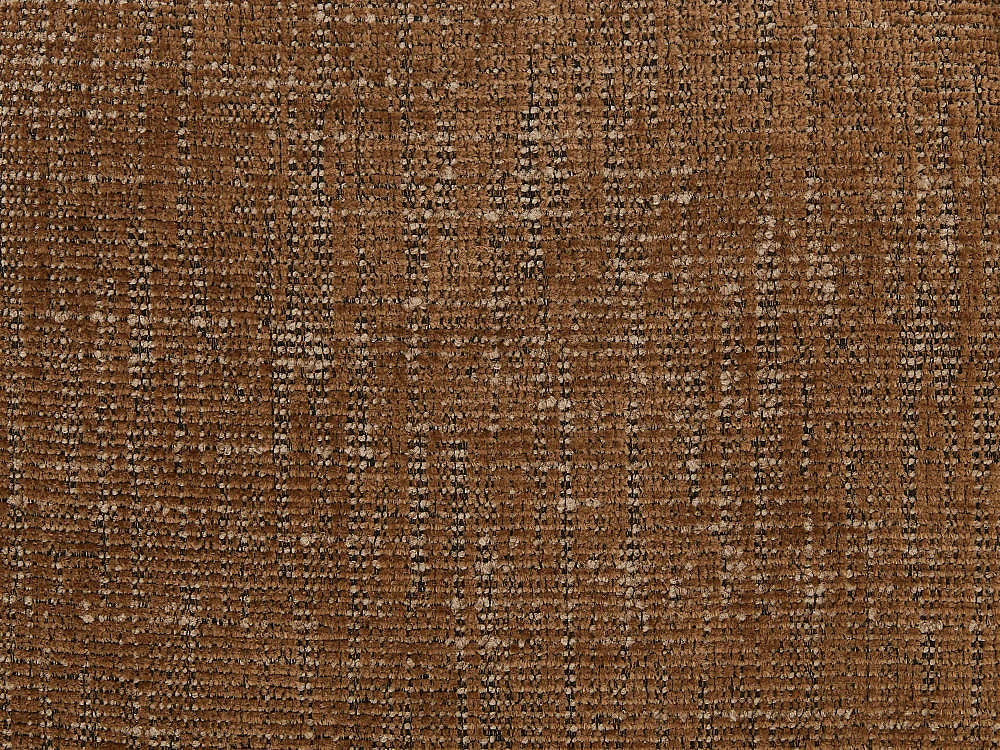 Canapé nuage 2 places en tissu chenille marron - NELIMAR