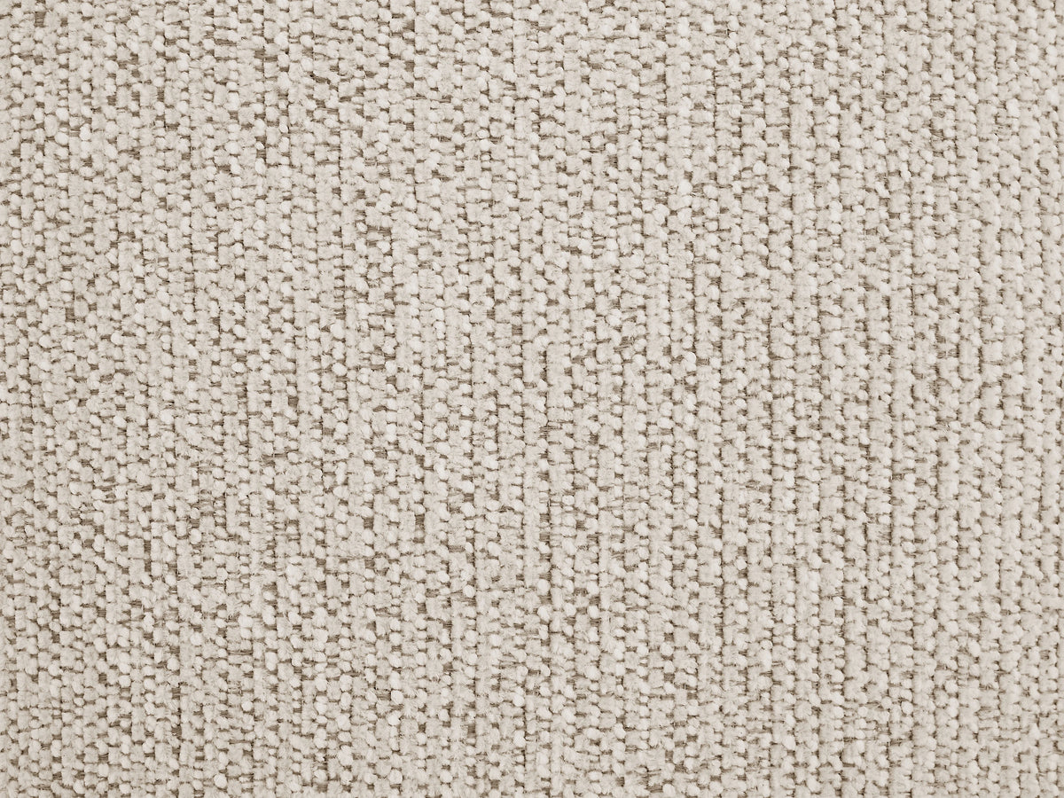 Canapé nuage 3 places en tissu texturé beige - PAVIRA