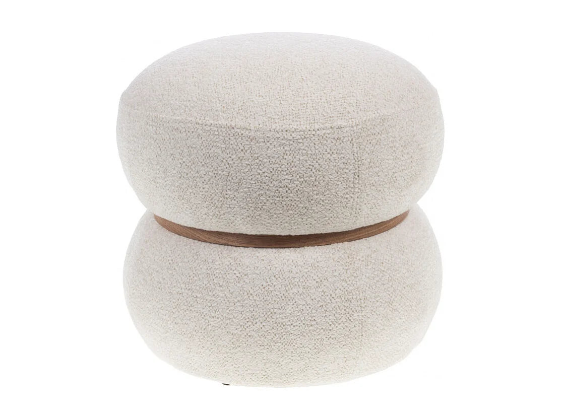 Pouf nuage petit modèle beige - AMADEUS