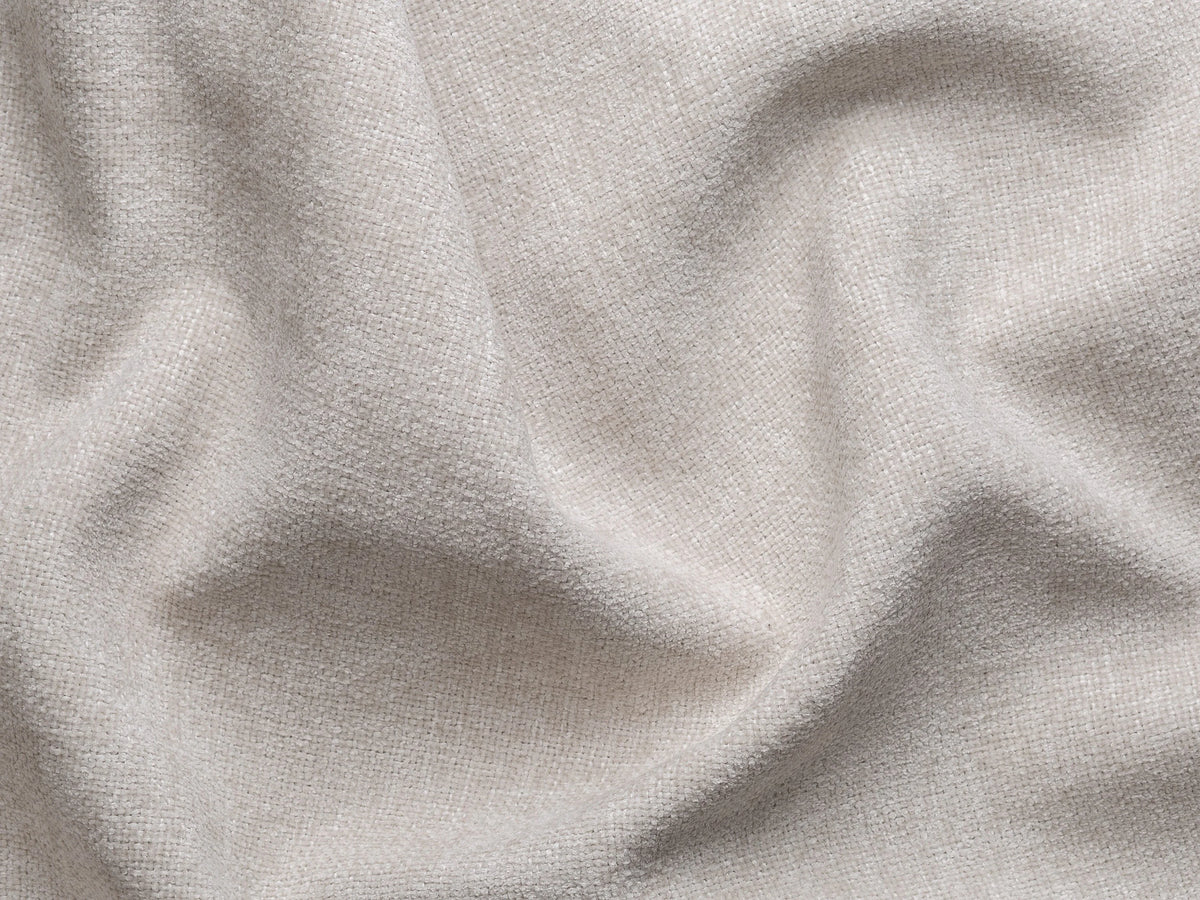 Fauteuil nuage en tissu texturé beige - JUTINI