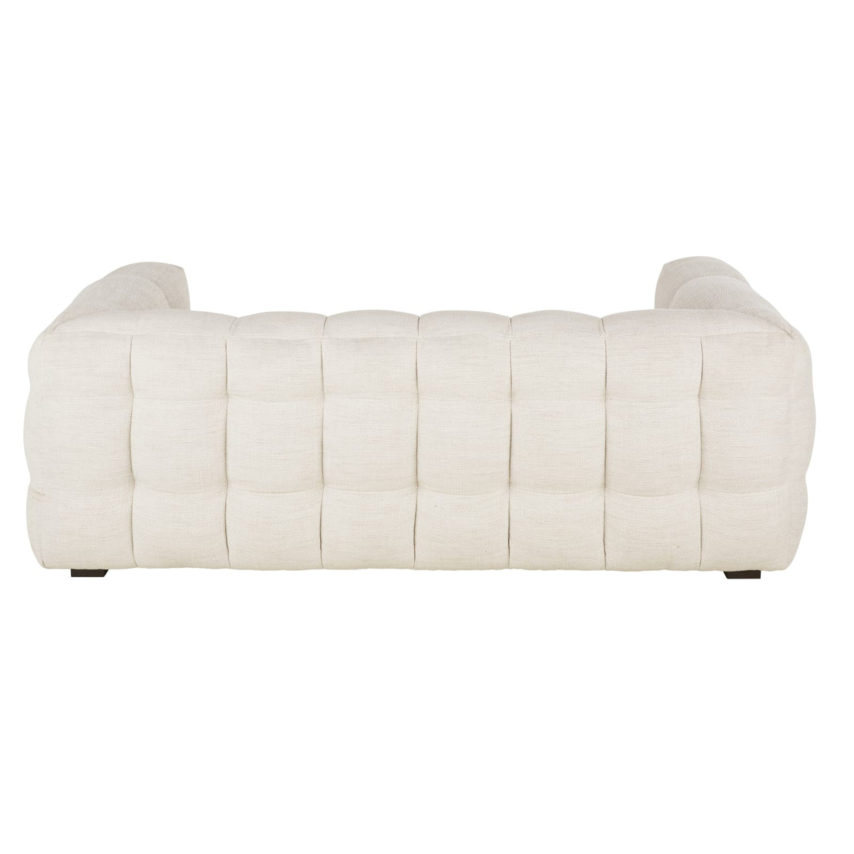 Canapé nuage 2 places en tissu beige sable - LILO