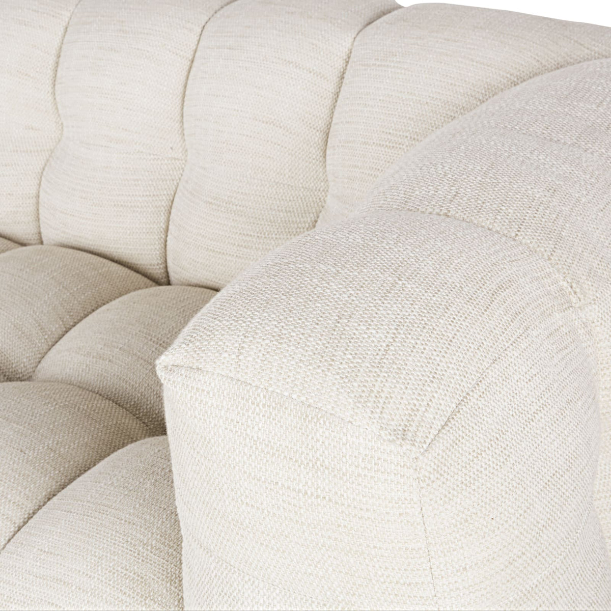 Canapé nuage 3/4 places beige sable - LILO