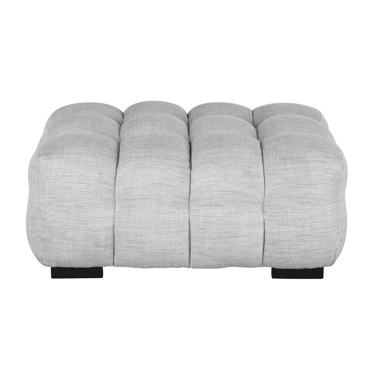 Pouf nuage gris clair chiné - LILO