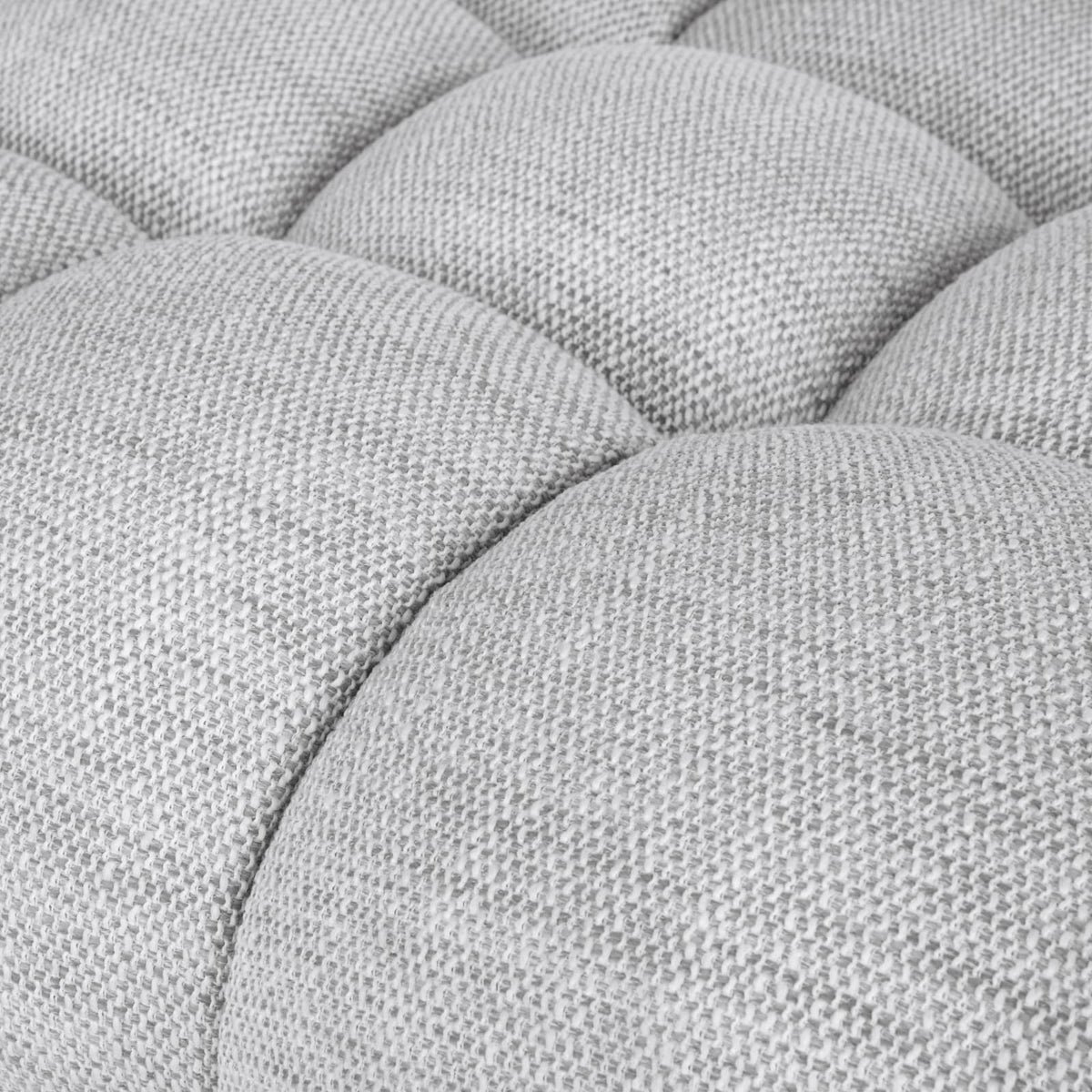 Pouf nuage gris clair chiné - LILO